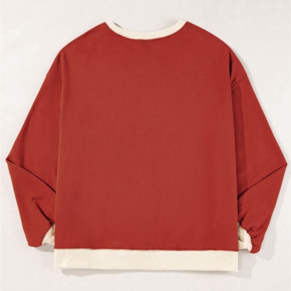 Daphne drop shoulder oversized sweatshirt - Picture 4 of 6